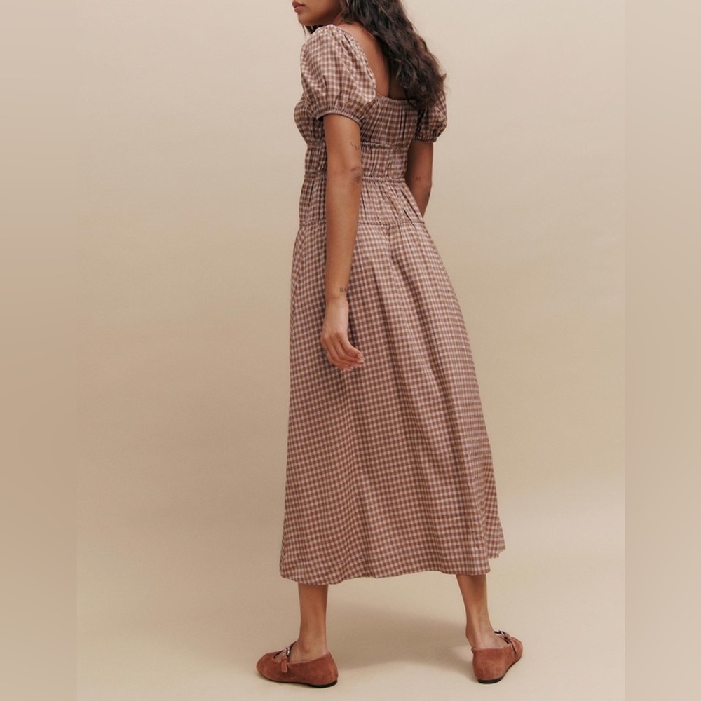 Reformation Rhett Dress Audrie Check - Picture 7 of 16